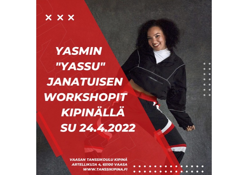 Yasmin Janatuinen kommer till Kipinä!