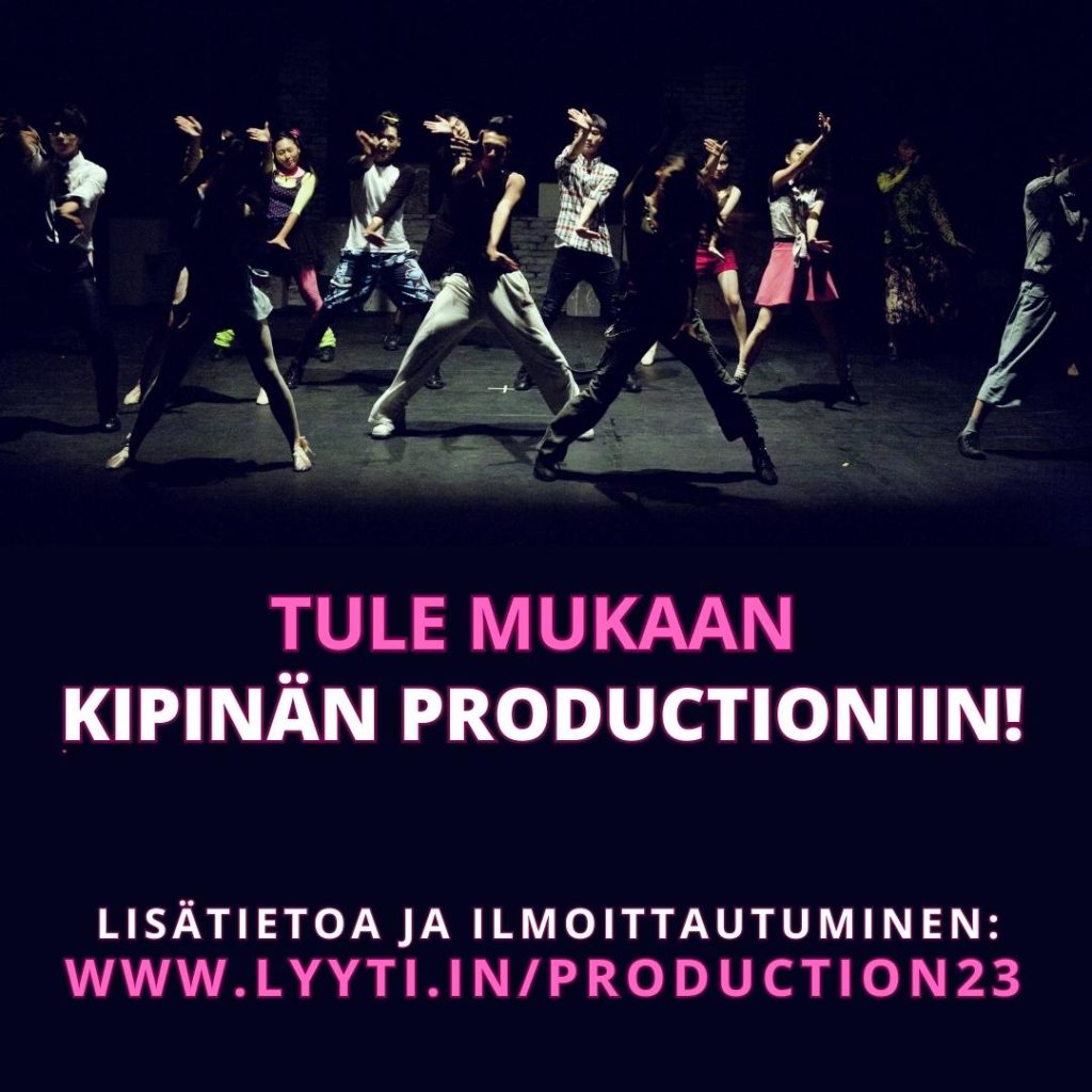 Delta i dansskola Kipinäs egen production-uppvisning!