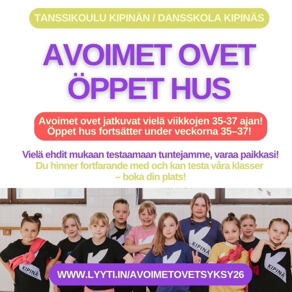 Tervetuloa tutustumaan!