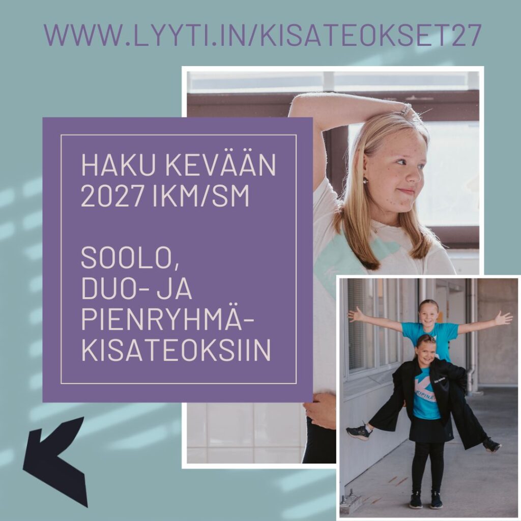 Ilmoittautuminen hakuun on nyt auki!
